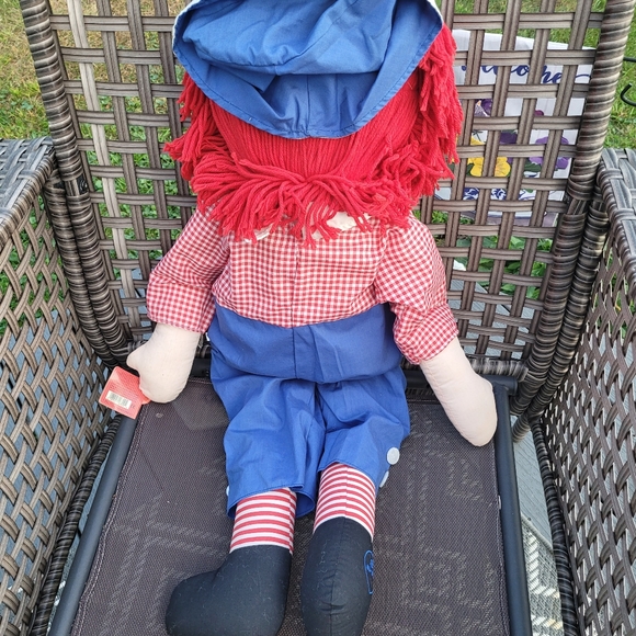 Vintage Raggedy Andy 36" Doll Large - Picture 6 of 7